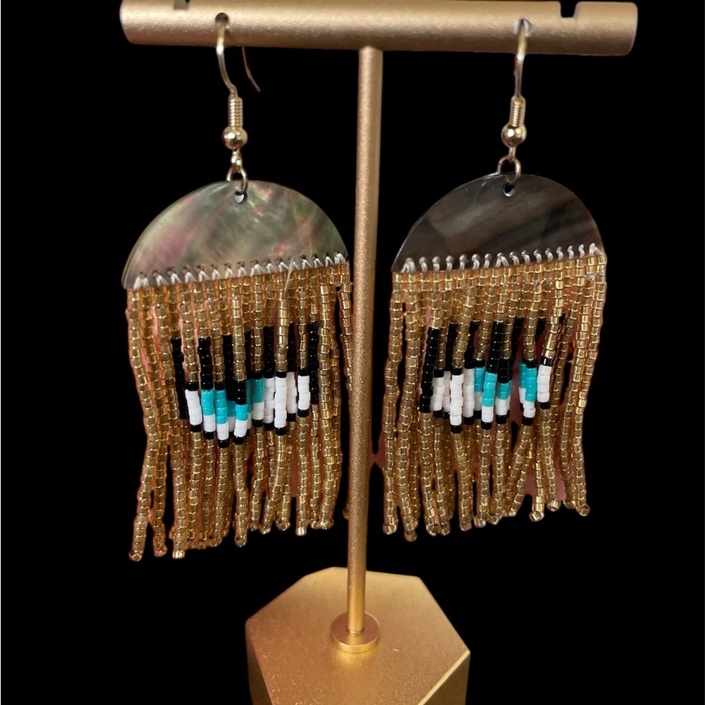 Spectacular Turkish eye earrings to improve your outfits 🧿🧿🧿Gold